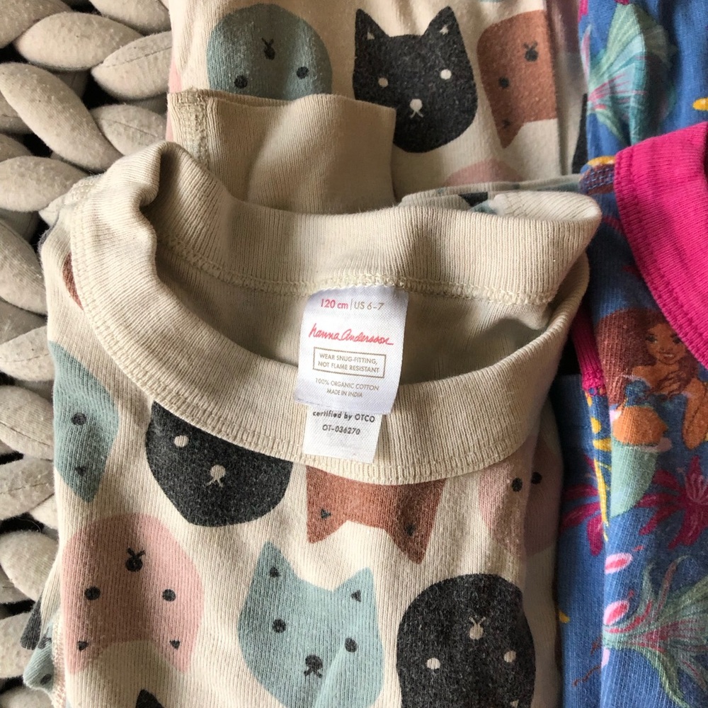 Hannah Anderson long sleeve long pants pajama bundle lot - Picture 2 of 7